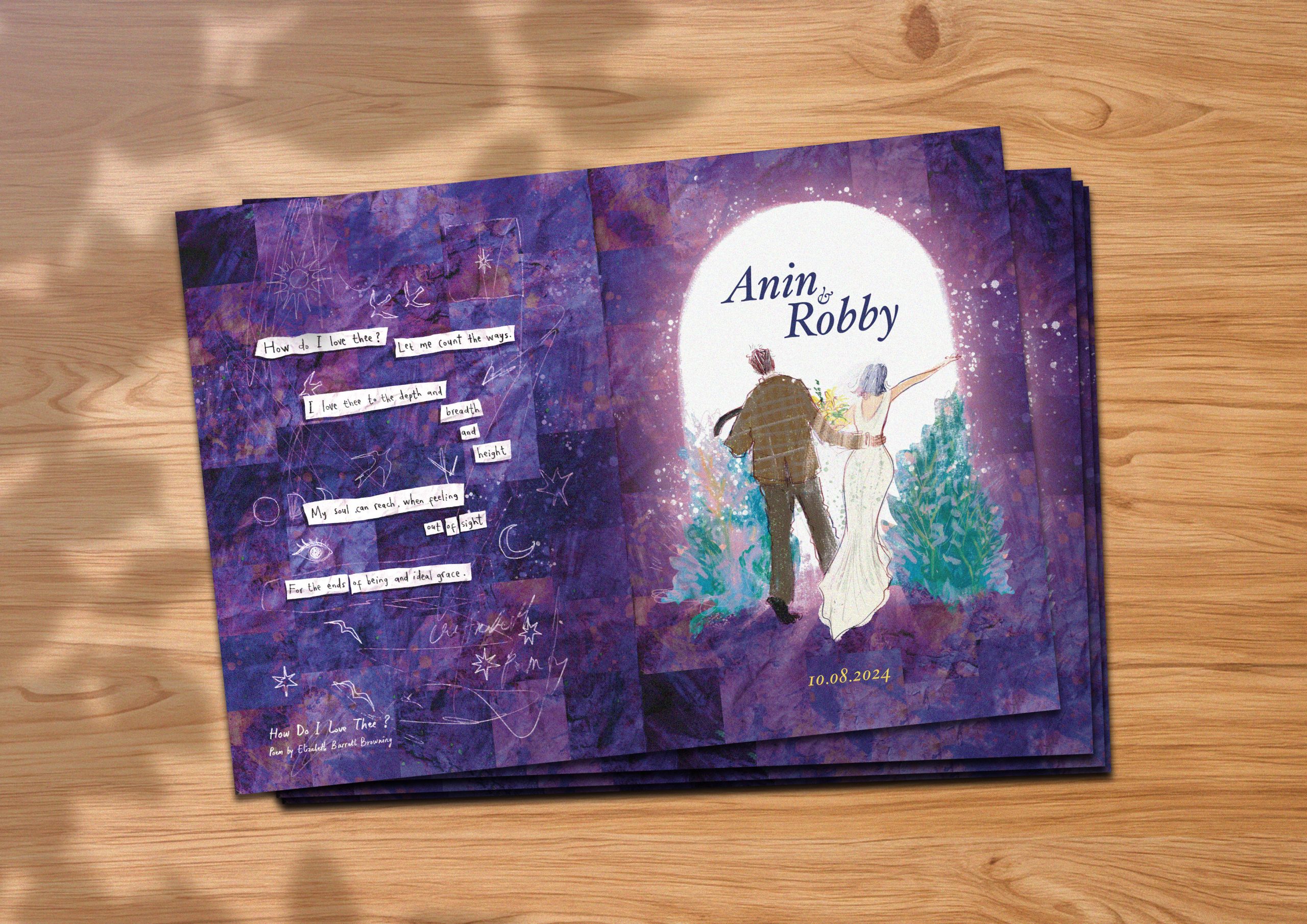 AninRobby_Wedding Card Front View Mockup BG