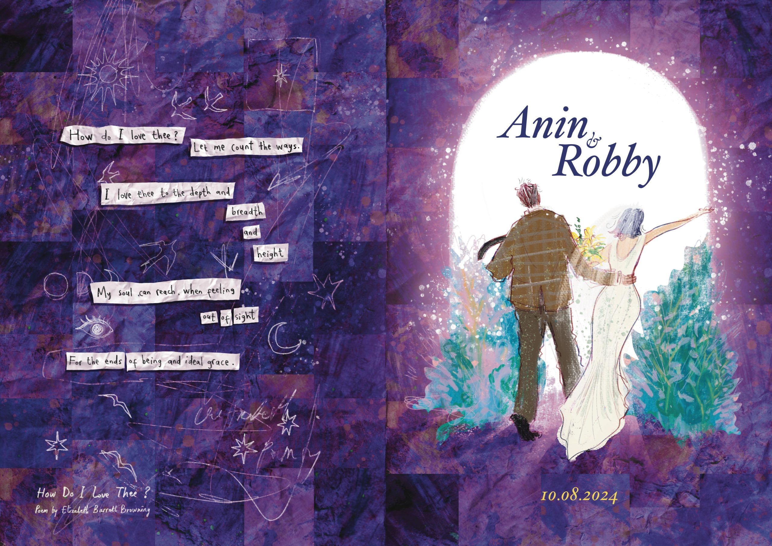 AninRobby_Wedding Card Front View